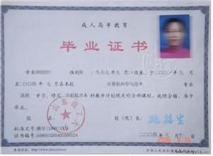山东理工大学毕业证书